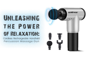 Unleashing the Power of Relaxation: Cordless Rechargeable Handheld Percussion Massage Gun