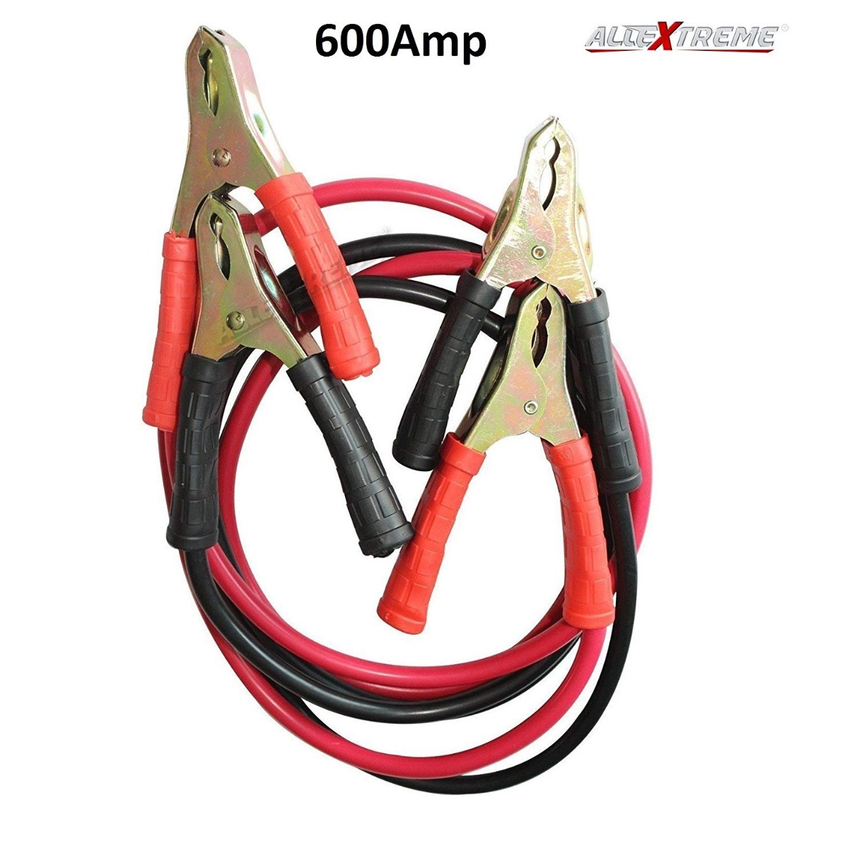 AllExtreme Car Auto Battery Booster 2.21 Meter Jumper Cable Battery Storage  Wire Clamp with Alligator Wire Clamp to Start Dead Battery Emergency Line