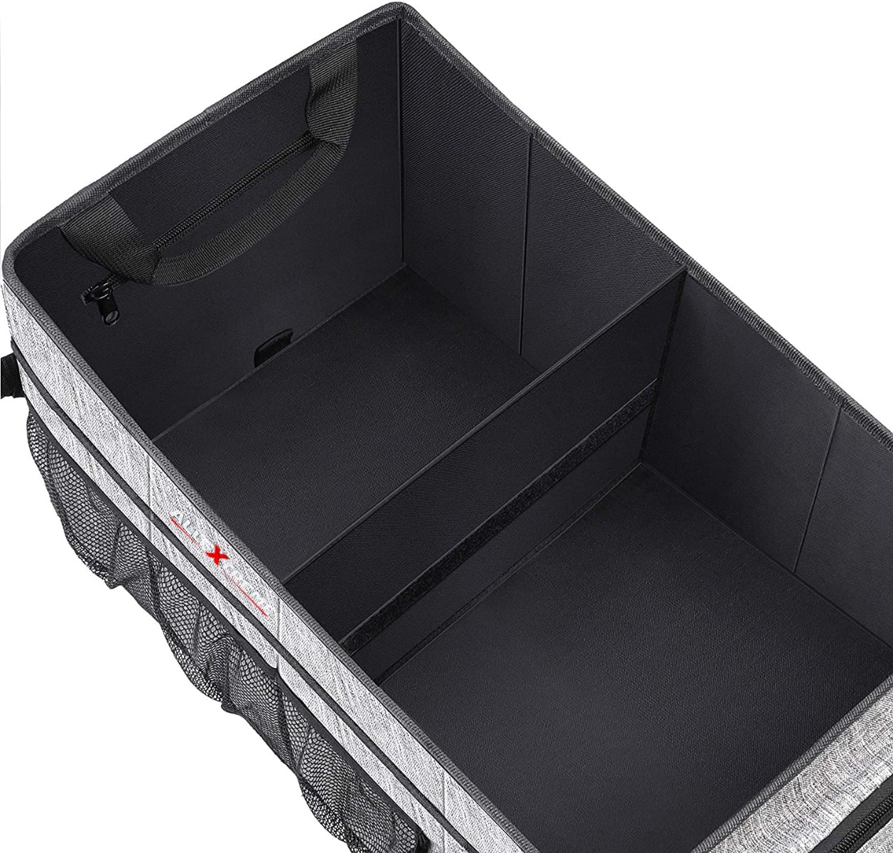 Allextreme Trunk Organizer Backseat Large Anti-slip Multi-compartment  Storage Hanging Utility Tool Space Saver Bag for Cars, SUVs & Trucks, Grey  (EX-IT-04)