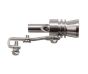AllExtreme EXSWL01 Universal Turbo Sound Car Silencer Whistle Exhaust Pipe Blowoff Valve Simulator for Cars (XL)