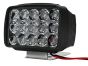 Allextreme EXNPE42 15 LED Fog Light 12V DC Headlamp Bar Wate Resistant for Off-Roading Scooty Motorcycle Car (Pack of 2 with On/Off Switch)