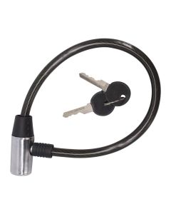 AllExtreme EXLMSH6 Heavy Duty Helmet Lock Anti-Theft Multipurpose Steel Cable Safety Lock with 2 Keys for Bike, Bicycle & Cycle (Color May Vary)