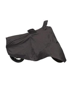 AllExtreme EXBBC047 Bike Body Cover Compatible for Bullet & Other Bikes with Sun UV Dust Wind Protection (Black, Large)