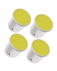 Allextreme T10 LED Front & Back Indicator Light 22 SMD COB Chip 6000K Universal Fit Turn Signal Super Bright Blinkers with Intelligent IC Driver (4W, Set of 4)