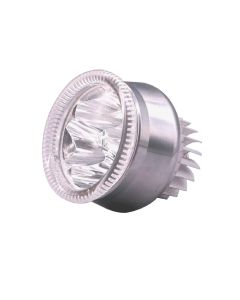 Allextreme EX5FL1 5 LED CREE SMD Auxiliary Fog Lamp Spot Flood Beam Worklight for Cars Motorcycle and Bikes (15W, Multicolor, 1 PC)