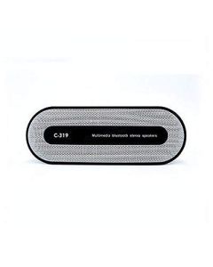 Allextreme Multimedia Portable Bluetooth Speaker USB/TF Card Play Subwoofer Powerful Sound Multifunction Portable Bluetooth Wireless Stereo Music Speaker for Smartphone and Laptop (C319)