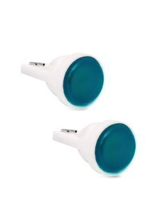 Allextreme EXTPL2B Universal T10 LED Parking Light Super Bright Interior Pilot License Plate Dome Indicator Lamp Bulb for Car Bike and Motorcycle (1W, Blue, 2 PCS)