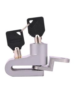 AllExtreme EXMDC1 Heavy Duty Disc Brake Lock Anti Theft Stainless Steel 8mm Pin Wheel Locking Security Lock for Bike and Motorcycle1(Color May Vary)
