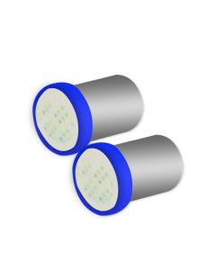 Allextreme EXBA9PB BA9S LED Parking Light Super Bright Car Interior License Plate Wedge Dome Trunk Dashboard Bulb for Car Bike and Motorcycle (3W, Blue, 2 PCS)