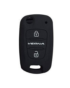 AllExtreme EX2KCHB Silicone Key Cover Remote Control Outer Shell Soft Fob Cover Case Protector Cool & Trendy Look (Black)