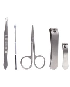 Allextreme Manicure and Pedicure Grooming Travelling and Home Accessories Kit (Pack of 5)