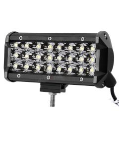 Allextreme EX24F058 Heavy Duty Upgraded Version 24 Led Fog Light/Work Light Bar Spot Beam Off Road Driving Lamp 1 Pcs 72W Cree,Pack Of 1