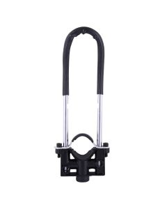 AllExtreme EXM2ULK Heavy-Duty Lancer Bike Lock Front Wheel Shocker Anti-Theft Safety with Mounting Bracket for Motorcycles Dirt Bikes Mountain Biking (Black)