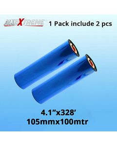 AllExtreme Thermal Transfer Resin Enhanced Wax Ribbon Ink Outside for Barcode Label Tag Printing (105MM*100M, Pack of 2)