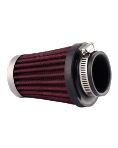 AllExtreme EXAFIR1 Extended Air Filter Engine Replacement Inlet Rubber Intake Induction Kit for All Motorcycle and Bikes (50mm, Universal)