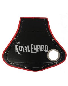 AllExtreme EXUMSH1 Bike Rear Mudflap with Silencer Hole Customised Universal Motorcycle Splash Guard Compatible with Bullet Classic 350 & 500 Models