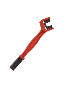 AllExtreme ‎Multi-Purpose Bike Chain Cleaner Brush with Soft & Long Bristles Ideal for Quick Cleaning of Cycles, Motorcycles (Red)