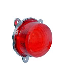 Allextreme EXUNOCT Bike Customized Phantom Red Tail Light Motorcycle Number Plate Brake Rear Lamp Compatible for Bullet Classic
