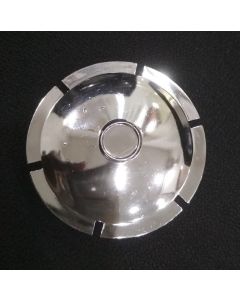 AllExtreme EXTBSAC Rear Suspension Plastic Chrome Axle Cap for Bullet Classic Electra and Standard 350cc and 500cc Motorcycles