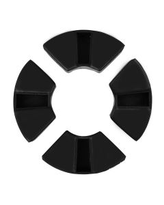 AllExtreme EXDR-030 Drum Brake Rubber Set Compatible with Bullet Classic Electra and Standard 350cc & 500cc Motorcycles (4 PCS)