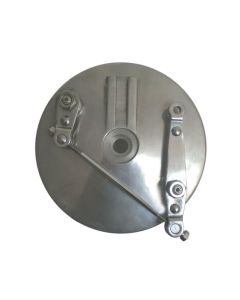 AllExtreme TBRE-175 Heavy Duty Front Drum Plate Assembly for Bullet Classic Electra and Standard 350cc and 500cc Motorcycles