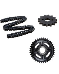 AllExtreme Topbird Bike Chain Sprocket Kit Heavy Duty Enhanced Performance & Durability Compatible with Royal Enfield Bullet Classic 350 CC Smooth Power Transmission