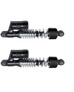 AllExtreme EXRSAS1 Rear Shocker Suspension Spring Adjustable Bike Shock Absorber for Royal Enfield Bullet Motorcycle (Black, 2 Pcs)
