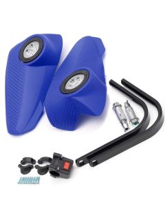 Allextreme LED Handguard 8 Watts Vision Light Lamp for ATV MX Off-Road Bright (Blue)