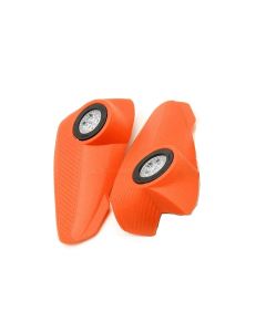 Allextreme LED Handguard 8 Watts Vision Light Lamp for ATV MX Off-Road Bright (Orange)