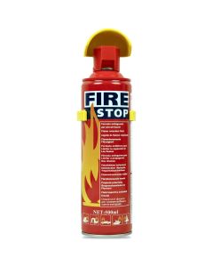 AllExtreme EXAFE1P All Purpose Fire Extinguisher Classes ABCK Gasoline, Kitchen Grease Oil and Fats, Electric and Wood Fires for Home Apartment Office Boat Car Bike (500ml)