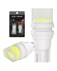 Allextreme EXT102G T10 Multipurpose LED Projector Light for Car Interior Exterior, Bike and Motorcycle (Green, Set of 2)