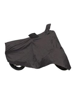 AllExtreme AEBODYC Waterproof Bike Body Cover Heavy Duty Custom Fit Compatible with Royal Enfield Bullet Classic, Electra and Standard (Black, Large)