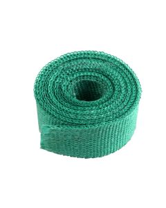 AllExtreme EXSGBG1 Bike Exhaust Universal Silencer Wrap Heat Shield Protector with Clamp Compatible for Classic Electra Standard Bullet (3Mtr, Green)