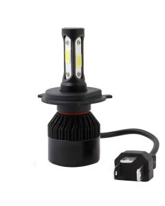 Allextreme 3 Car LED H4 6000K Headlight 25 Watt 2000LM Driving Headlamp Conversion Kit Car High/Low Beam Bright Beam Chip Fog Light for SUVs Trucks Sedans Motorcycle (White)