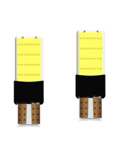 Allextreme EXT24CM Universal T10 LED Parking Light 24 SMD Super Bright Chipset Silicone License Plate Dome Indicator Lamp Bulb for Car Bike and Motorcycle (3W, White, 2 PCS)
