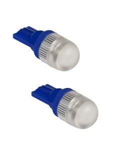 Allextreme EXT10XS Universal T10 LED Parking Light Super Bright Interior Pilot License Plate Dome Indicator Lamp Bulb for Car Bike and Motorcycle (2W, Blue, 2 PCS)