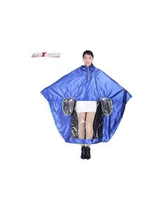 AllExtreme EXBMC2P Two Person Hooded Raincoat Waterproof Double Cover Poncho Rain Coat (Multicolour)