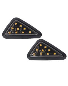 Allextreme EXUIB2O Universal Turn Signal Indicator Light Bike Front Rear Side Blinker Bulb for Motorcycles & Bikes (Amber, 2 PCS)