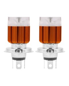 AllExtreme EX3MHF2 8W LED Headlight Conversion Kit Headlamp Bulbs Ultra-Bright Energy Efficient Universal Fit for Car & Motorcycle (1500LM, Pack of 2)