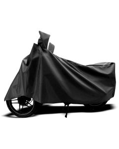 Allextreme EXRCUB Bike Body Cover Compatible with Royal Enfield Rain Dust Water Resistant for Indoor Outdoor Protection Universal (Black)