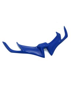 AllExtreme EXSGAW1 Motorcycle Front Fairing Aerodynamic Winglet 2.0 for R15 V3 (Blue)