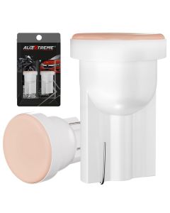 Allextreme EXLGLR2 Universal T10 LED Parking Light Super Bright Interior Pilot License Plate Dome Indicator Lamp Bulb for Car Bike and Motorcycle (2W, Pink, 2 PCS)