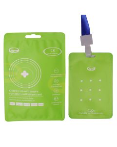 Allextreme EXASC01 Portable Air Sterilization Card Disinfection Sterilization Purifying Lanyard Protection Card for Kids, Adults, Home, School Travel & Office (Random Colour)