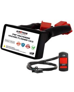 AllExtreme EXFDM1 Highway Indicator Flasher Relay Plug and Play Turn Signal Light Hazard Module with 20 Flashing Patterns Compatible with Bajaj Dominar 400