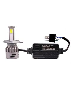 Allextreme Car LED H4 Headlight 40 Watt 5000LM Driving Headlamp Bright Beam Chip Fog Light for SUVs Trucks Sedans Motorcycle