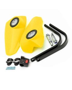 Allextreme GRD-05-Y LED Handguard 8 Watts Vision Light Lamp for ATV MX Off-Road Bright (Yellow)