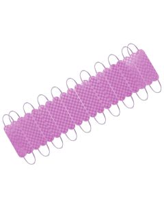 Allextreme EXMIL9P 9 LED Module Light Interior Exterior 12V 5730 Injection Decorative Lamp with Adhesive Backside for Car, Home & Decoration (20 Strips, Pink)