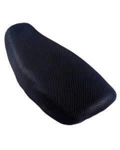 Allextreme EXUSC1A Universal Mesh Bike Seat Cover Anti Skid Net Cushion for All Flat Seat Motorcycles (Black)