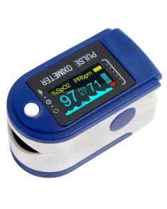 Allextreme Fingertip Pulse Oximeter with OLED Display Blood Oxygen SpO2 Saturation Level, Heart Rate Monitor & Waveform Sensor