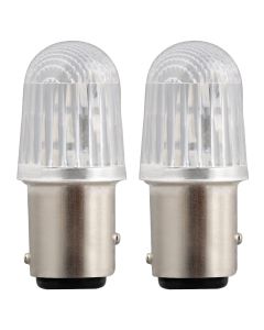Allextreme EXT10M Universal Multipurpose T10 LED Projector Light for Car Interior Exterior, Bike Motorcycle (Multicolor, 2 Pcs)
